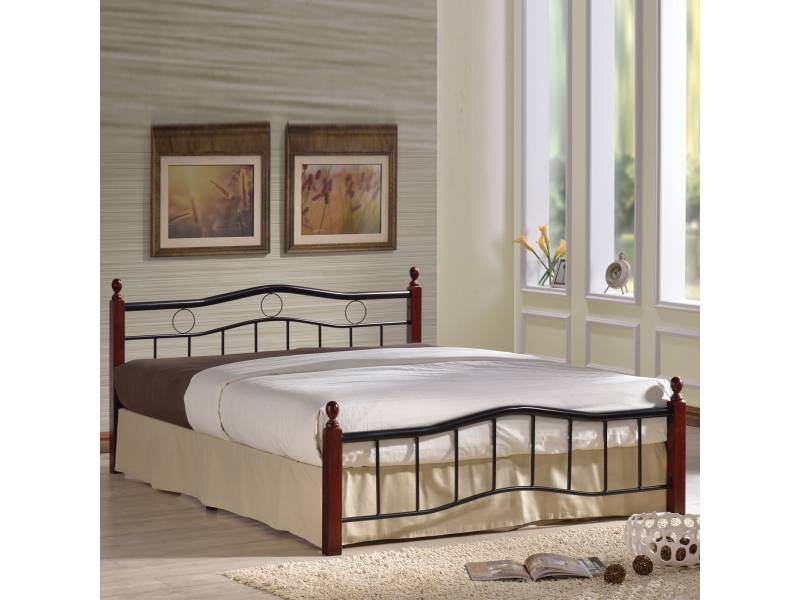 MARIN Set: Daybed (για στρώμα 90x190) + Βοηθητικό Κρεβάτι με Στρώμα 185x85 Μέταλλο Μαύρο