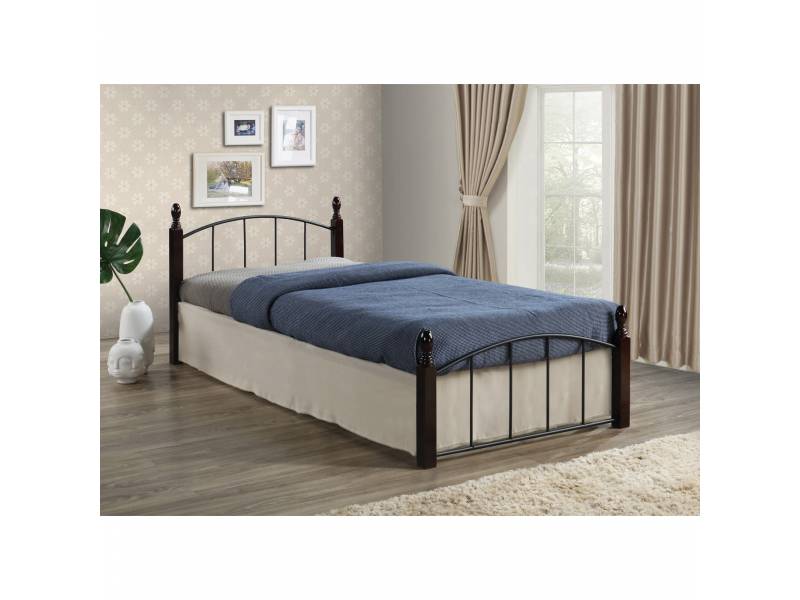 LIFE Κρεβάτι Διπλό Sonoma με 2 Συρτάρια για Στρώμα 160x200cm