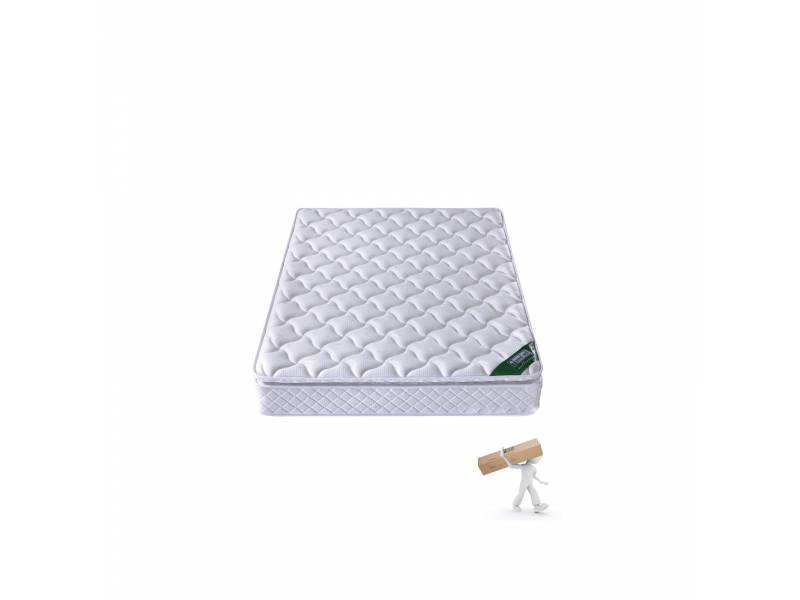 ΣΤΡΩΜΑ Pocket Spring με Ανώστρωμα Memory Foam (Roll Pack) Μονής Όψης