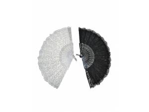 Βεντάλια Δαντέλα Σε 2 Χρώματα