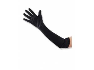 Γάντια Μαύρα Μακριά 50cm