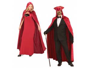 Κάπα Βελούδινη Κόκκινη Unisex