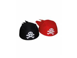 Καπέλο Πειρατή Σε 2 Χρώματα