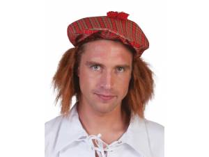 Καπέλο Σκωτσέζου με μαλλιά