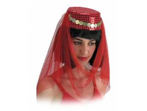 Καπέλο Χανούμισας Κόκκινο