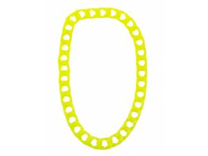 Κολιέ Αλυσίδα Fluo Κίτρινο