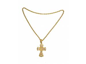 Κολιέ Με Σταυρό Χρυσό