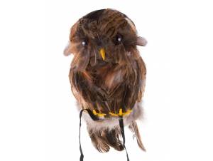 Κουκουβάγια Καφέ 12x11x25 cm