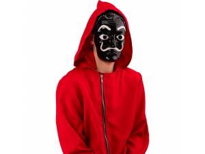 Μάσκα Ληστής Μαύρη