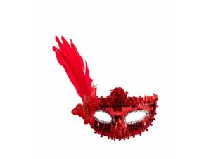 Μάσκα Ματιών Κόκκινη Με...