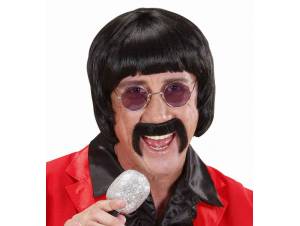 Περούκα 60's Με Μουστάκι &...