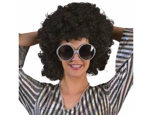 Περούκα Άφρο Μαύρη
