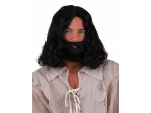 Περούκα Καρέ Ανδρική Μαύρη...