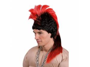Περούκα Πανκ Κόκκινη
