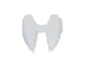 Φτερά Λευκά Με Πούπουλα 50 εκ.