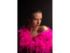 Φτερό Μποα Φούξια Φλούο 180...