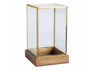 Βαση Ξύλινη με Γυάλα...