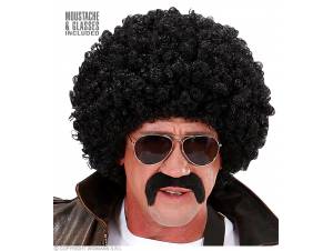 Περούκα με μουστάκι 70΄s...