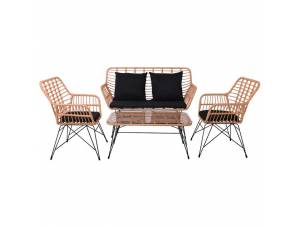 SALSA Σαλόνι Wicker έπιπλα κήπου bigstore.gr