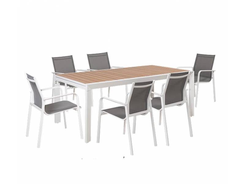 Set Τραπεζαρία Αλουμινίου - Polywood έπιπλα κήπου bigstore.gr