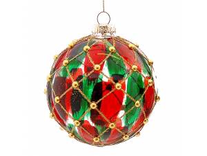 Γυάλινη κόκκινη/πράσινη...