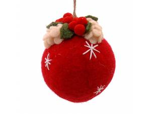 Κρεμαστή κόκκινη μπάλα με...