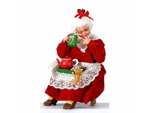 Κυρία Αη Βασίλη καθισμένη,...