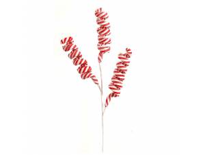 Κλαδί ζαχαρωτό κόκκινο &...