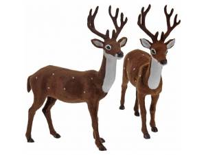 Ελάφι διακόσμησης Καφέ, 37 εκ.