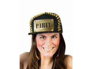 Καπέλο Μαύρο Χρυσό Party