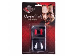 Δόντια Δράκουλα Με Αίμα