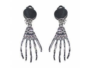 Σκουλαρίκια Με Σκελετό Χέρι
