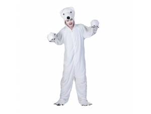 Στολή Μασκότ Αρκούδα Λευκή