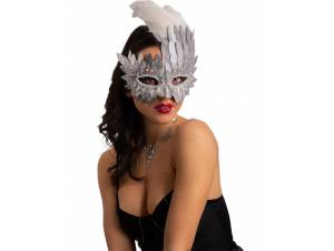 Μάσκα Ματιών Ασημί...