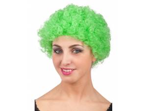 Περούκα Σγουρή Κλόουν Πράσινη