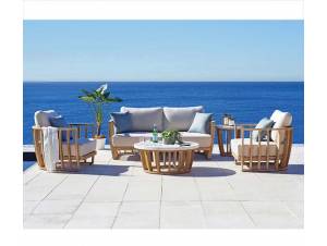 Set 5 τεμ. Σαλόνι κήπου Ξύλινο