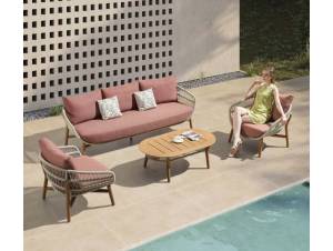 Set 5 τεμ. Σαλόνι κήπου Teak bigstore.gr