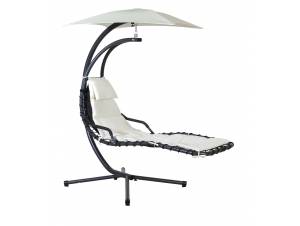 Κρεμαστή κούνια με ξαπλώστρα έπιπλα κήπου bigstore.gr