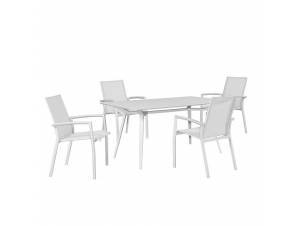 Set 5 τεμ. Τραπεζαρία Αλουμινίου