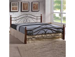 ΚΡΕΒΑΤΙ ΜΕΤΑΛΛΟ ΞΥΛΟ CELINA...