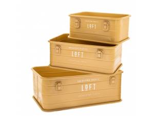 ΣΕΤ 3 ΚΙΤΡΙΝΑ ΜΕΤΑΛΛΙΚΑ...