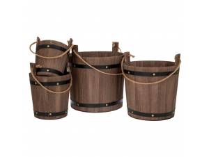 ΣΕΤ 4 ΚΑΦΕ ΞΥΛΙΝΟ ΚΑΣΠΩ...