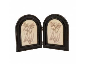  ΜΑΥΡΗ  MDF ΔΙΠΛΗ ΚΟΡΝΙΖΑ...