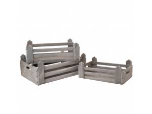  ΣΕΤ 3 ΓΚΡΙ ΞΥΛΙΝΟ ΤΕΛΑΡΟ...