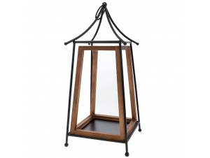  ΞΥΛΙΝΟ ΦΑΝΑΡΙ ΜΕ ΜΑΥΡΟ...