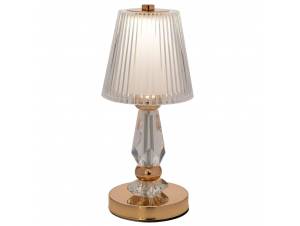  ΓΥΑΛΙΝΟ ΛΑΜΠΑΤΕΡ ΣΕ ΧΡΥΣΗ...