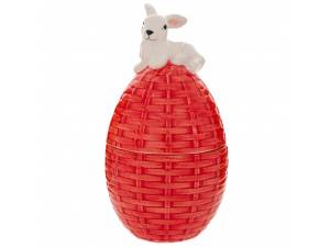  ΚΕΡΑΜΙΚΟΣ ΛΑΓΟΣ ΜΕ ΚΟΚΚΙΝΟ...