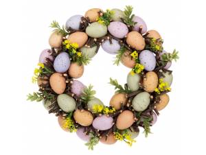  ΣΤΕΦΑΝΙ ΜΕ ΧΡΩΜΑΤΙΣΤΑ ΑΥΓΑ...