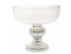  ΓΥΑΛΙΝΟ ΜΠΩΛ ΜΕ ΑΣΗΜΙ ΒΑΣΗ...