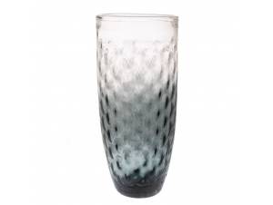  ΓΥΑΛΙΝΟ ΔΙΑΦΑΝΟ-ΜΑΥΡΟ ΒΑΖΟ...